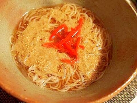 リメイク♪　中華鍋の残りスープでとんこつ風？！乳麺